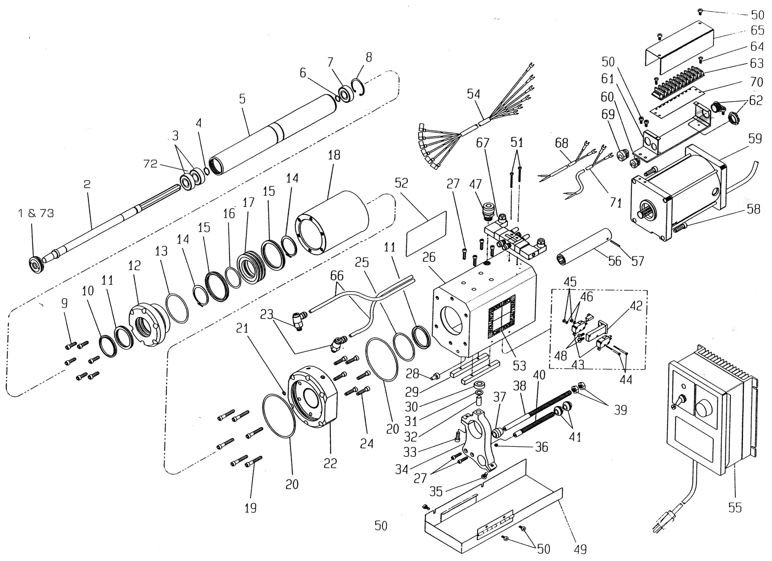 Automatic Feed Drill Replacement Parts | Dumore Series 60 Automatic Feed Drills and Self Feed Drills