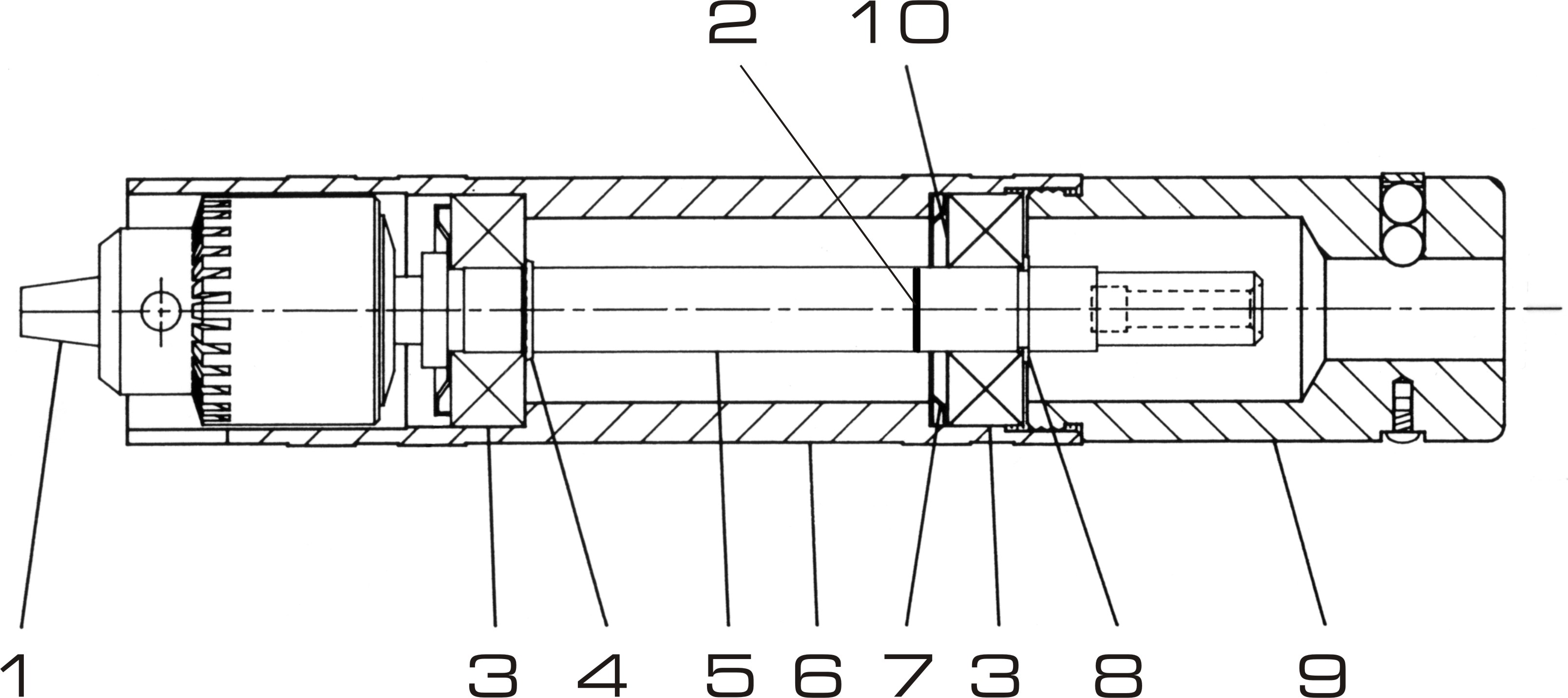 Dumore Series 1 Flexible Shaft Grinder Replacement Parts | Handpiece