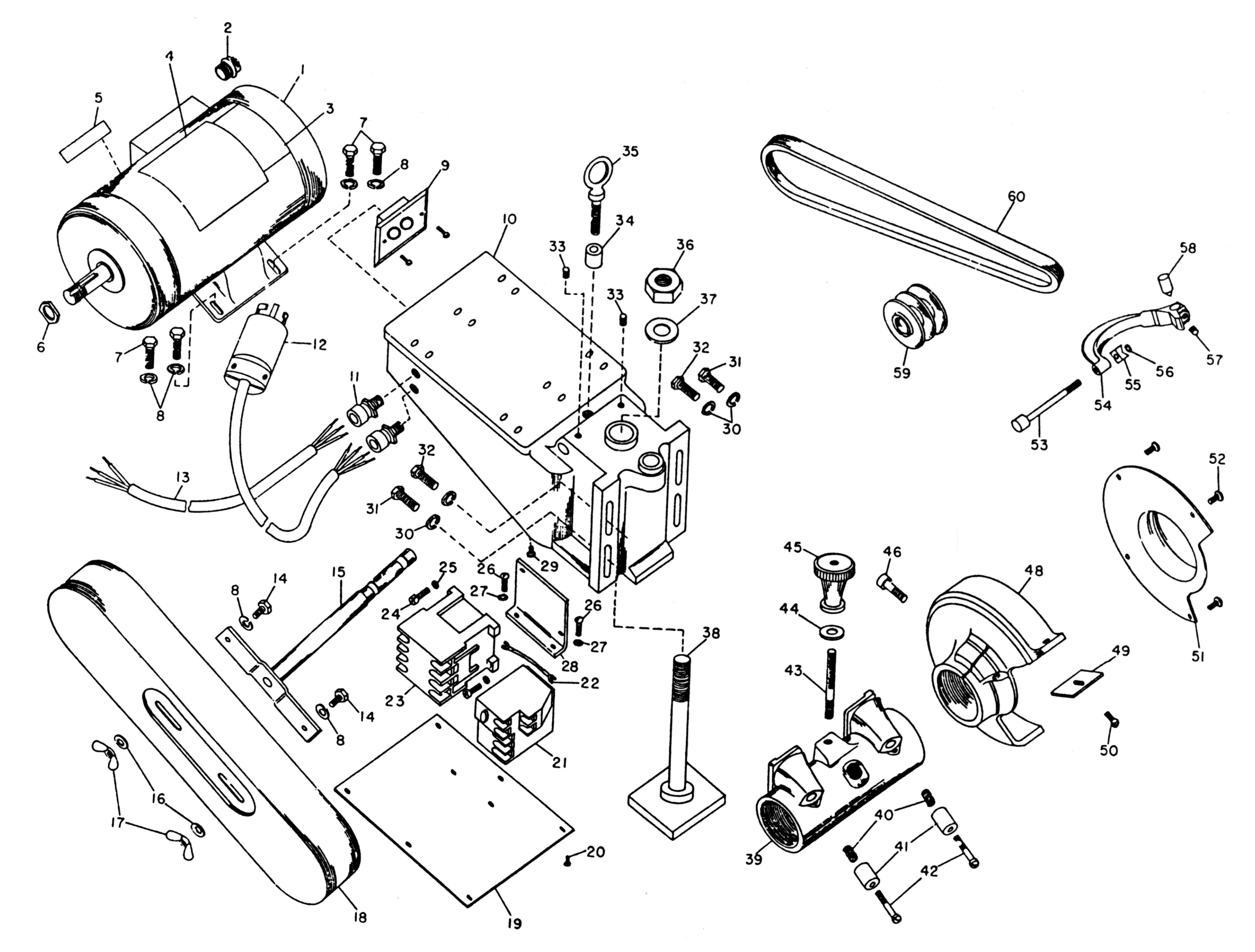 Tool Post Grinder Replacement Parts | Dumore Series 25 Tool Post Grinders