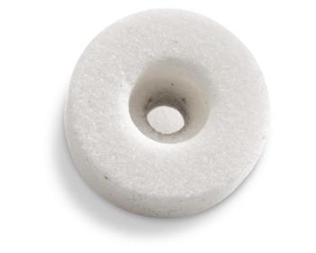 Grinding Wheel for Dumore Series 57 Tool Post Grinders | 5/8" Diameter, 1/4" Thick, 1/8" Hole, Recessed, Code 4 | Dumore 774-0194