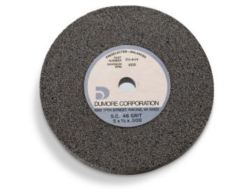 Grinding Wheel for Dumore Series 12 & 25 Tool Post Grinders | 5" Diameter, 1/2" Thick, 1/2" Hole, Code 2 | Dumore 774-0118