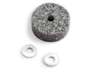 Grinding Wheel for Dumore Series 57 Tool Post Grinders | 5/8" Diameter, 1/4" Thick, 1/8" Hole, Recessed, Code 1 | Dumore 774-0005