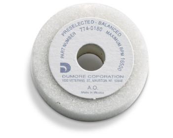 Grinding Wheel for Dumore Series 57 Tool Post Grinders | 1 1/2" Diameter, 3/8" Thick, 3/8" Hole, Code 1 & 3 | Dumore 774-0180