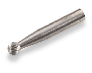 Dumore Rotary File (Carbide Bur) R877-0050 for Dumore Grinders | 1/4" Shank, Ball, 1/4" Cutting Diameter