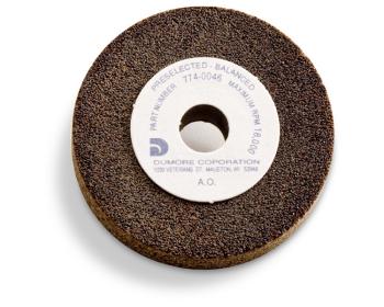 Grinding Wheel for Dumore Series 44 Tool Post Grinders | 2" Diameter, 3/8" Thick, 3/8" Hole, Code 1 | Dumore 774-0046