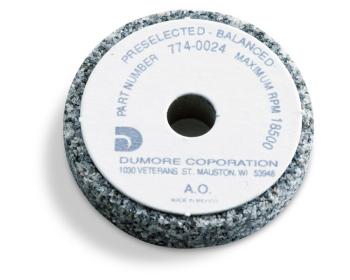 Dumore Series 44 Tool Post Grinder Part 774-0024 | Grinding Wheel, 1 1/4" Diameter, 1/4" Thick, 1/4" Hole, Code 1