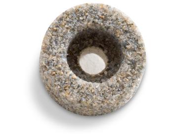 Grinding Wheel for Dumore Series 57 Tool Post Grinders | 1/2" Diameter, 1/4" Thick, 1/8" Hole, Recessed, Code 3 | Dumore 774-0189